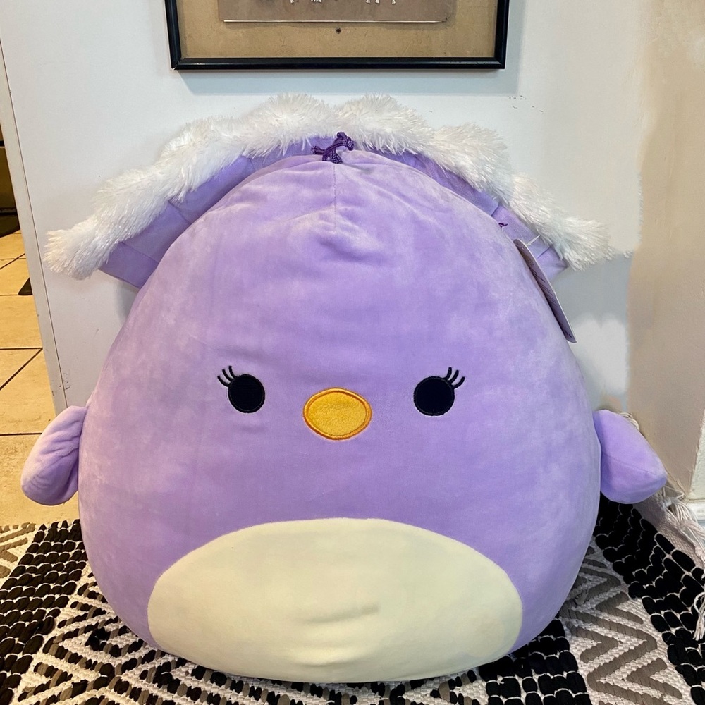 ❤️Squishmallows Elina the Peacock 16" Stuffed Plush- NWT